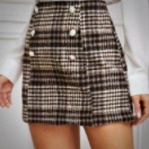 Plaid skirt